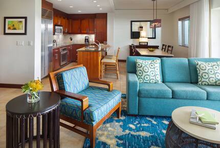 Oceanview Three-Bedroom Villa at Marriott's Kauai Lagoons - Kauai, Hawaii