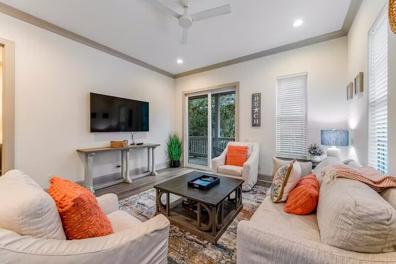 Newly Built Luxury Retreat with High Ceilings & Gulf Breeze Views - Santa Rosa Beach, Florida