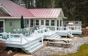 Friends Lake Estate | A Luxurious Adirondack Waterfront Retreat - Chestertown, New York