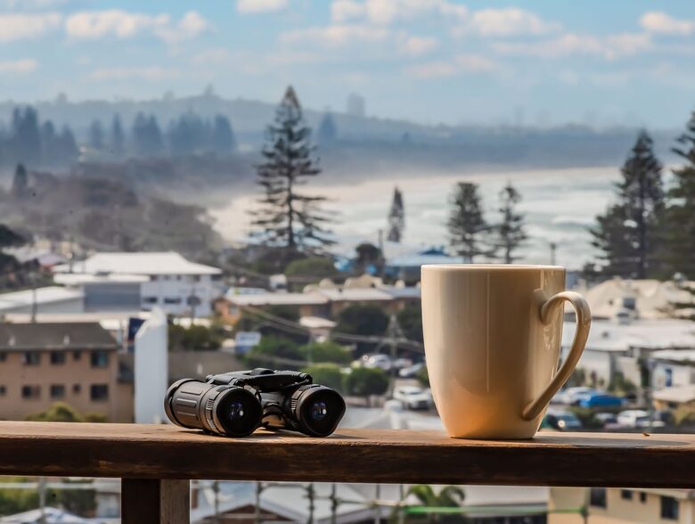 Relax and enjoy the open view from balcony