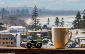 Relax and enjoy the open view from balcony