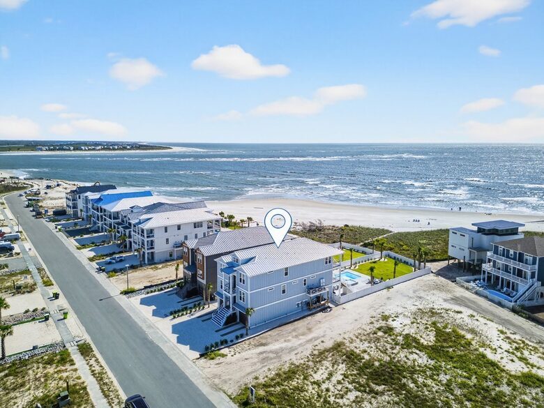 New Ocean Isle Retreat with Direct Beach Access & Tiki Bar - Ocean Isle Beach, North Carolina