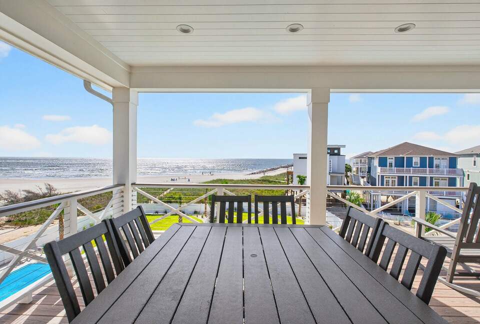 New Ocean Isle Retreat with Direct Beach Access & Tiki Bar - Ocean Isle Beach, North Carolina