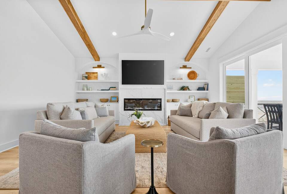 New Ocean Isle Retreat with Direct Beach Access & Tiki Bar - Ocean Isle Beach, North Carolina