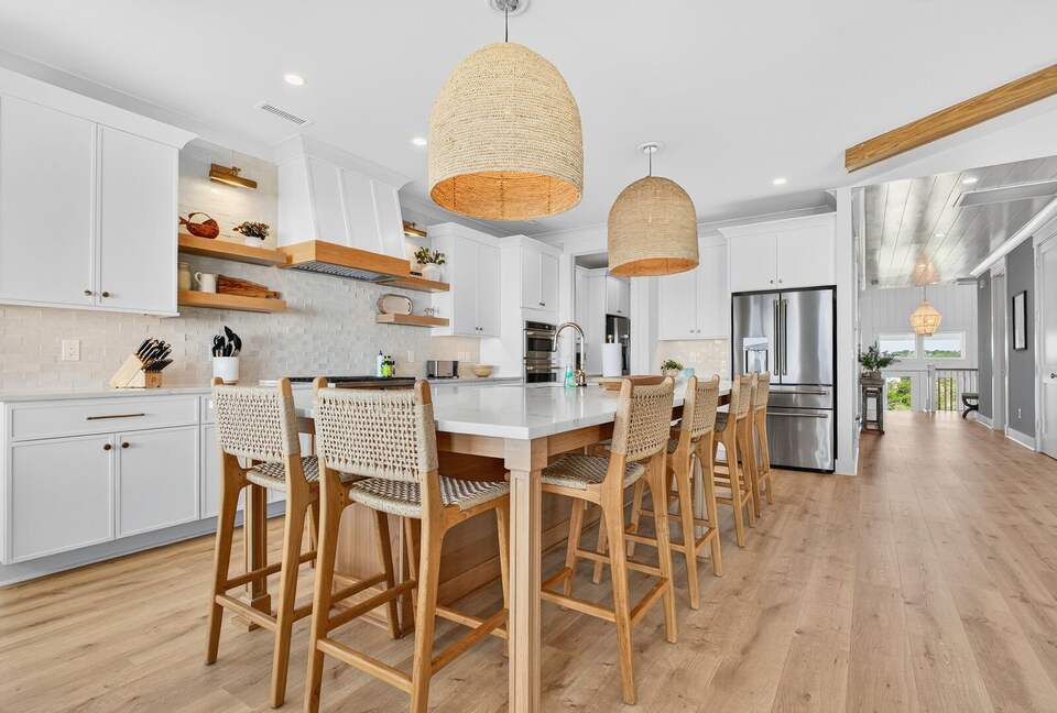 New Ocean Isle Retreat with Direct Beach Access & Tiki Bar - Ocean Isle Beach, North Carolina