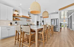 New Ocean Isle Retreat with Direct Beach Access & Tiki Bar - Ocean Isle Beach, North Carolina