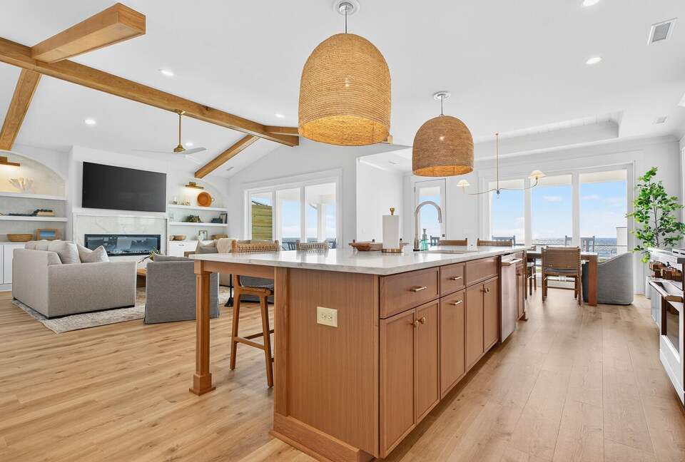 New Ocean Isle Retreat with Direct Beach Access & Tiki Bar - Ocean Isle Beach, North Carolina