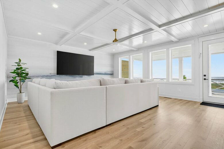 New Ocean Isle Retreat with Direct Beach Access & Tiki Bar - Ocean Isle Beach, North Carolina