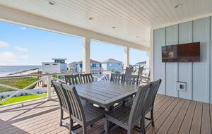 New Ocean Isle Retreat with Direct Beach Access & Tiki Bar - Ocean Isle Beach, North Carolina