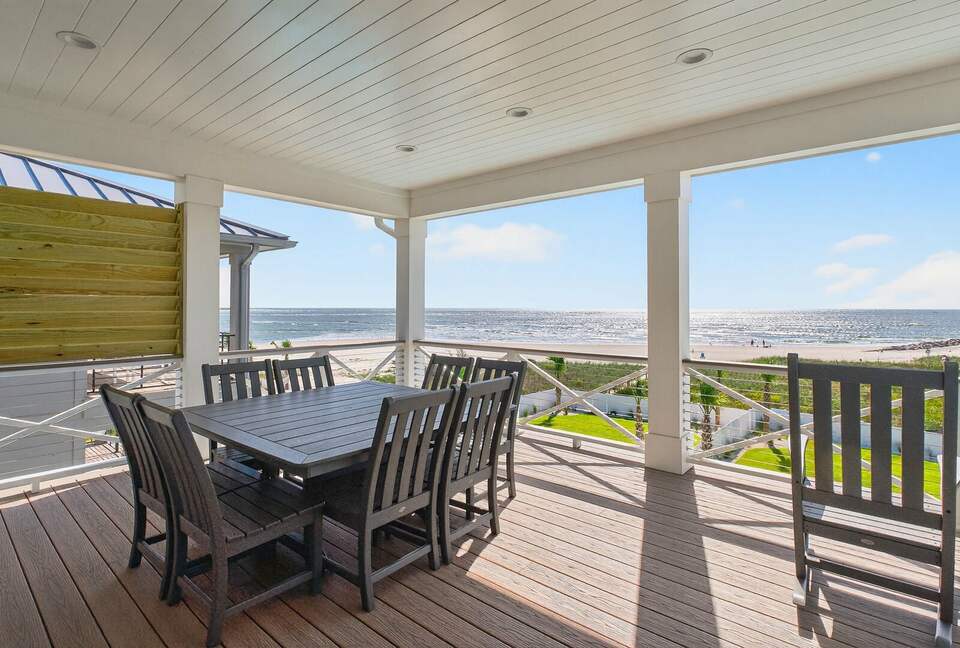 New Ocean Isle Retreat with Direct Beach Access & Tiki Bar - Ocean Isle Beach, North Carolina