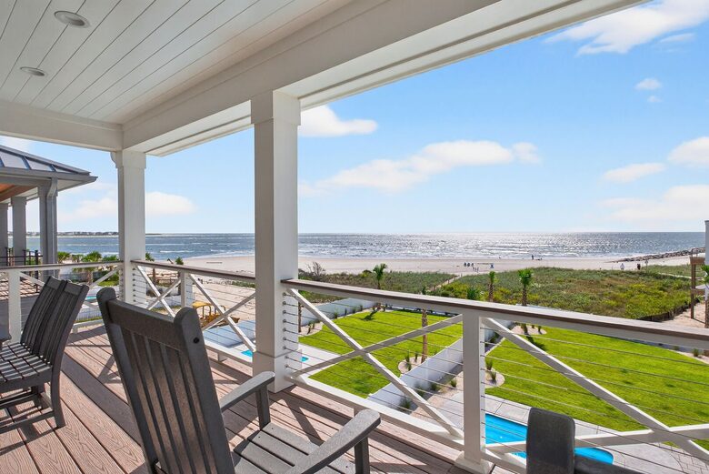 New Ocean Isle Retreat with Direct Beach Access & Tiki Bar - Ocean Isle Beach, North Carolina