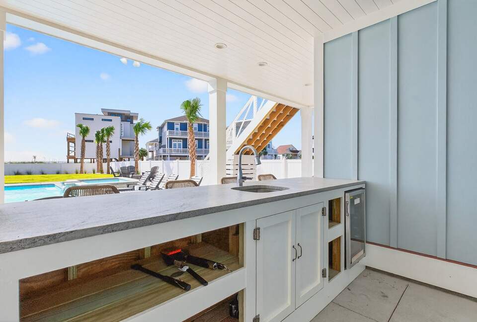 New Ocean Isle Retreat with Direct Beach Access & Tiki Bar - Ocean Isle Beach, North Carolina