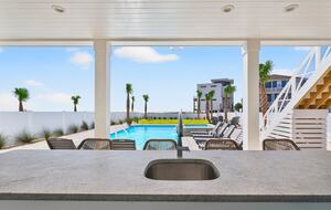 New Ocean Isle Retreat with Direct Beach Access & Tiki Bar - Ocean Isle Beach, North Carolina