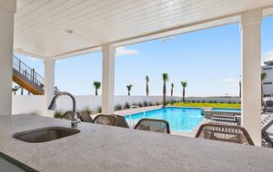 New Ocean Isle Retreat with Direct Beach Access & Tiki Bar - Ocean Isle Beach, North Carolina