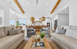 New Ocean Isle Retreat with Direct Beach Access & Tiki Bar - Ocean Isle Beach, North Carolina