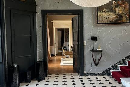 From entry to music room