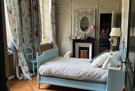 Bedroom with suite and bathroom