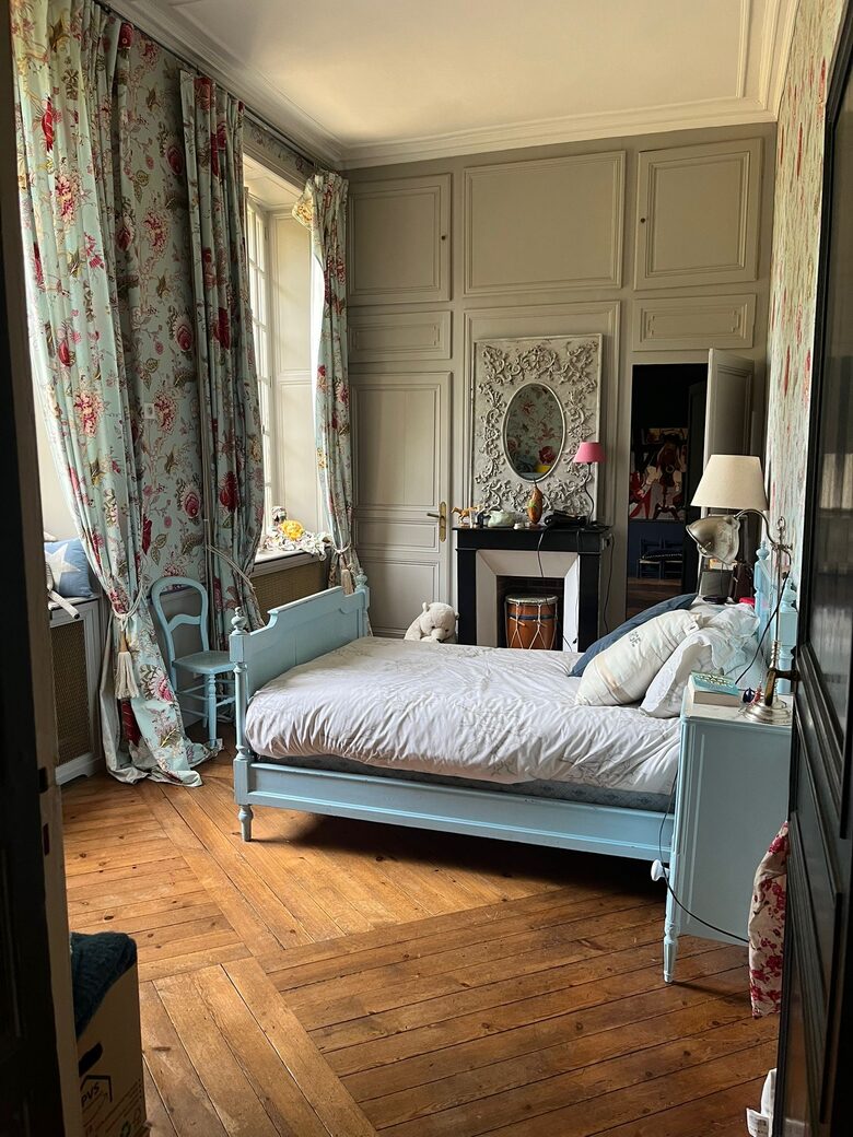 Bedroom with suite and bathroom