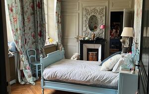 Bedroom with suite and bathroom