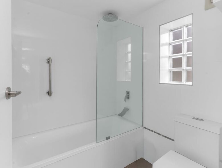 Second bathroom for downstairs guests