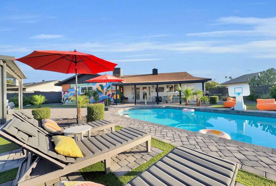 Modern Tempe Retreat with Heated Pool & Designer Backyard - Tempe, Arizona