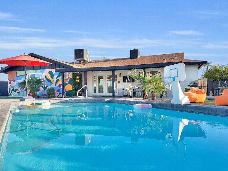 Modern Tempe Retreat with Heated Pool & Designer Backyard - Tempe, Arizona