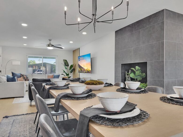 Modern Tempe Retreat with Heated Pool & Designer Backyard - Tempe, Arizona