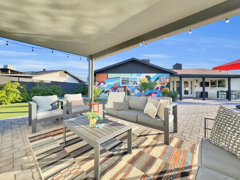 Modern Tempe Retreat with Heated Pool & Designer Backyard - Tempe, Arizona