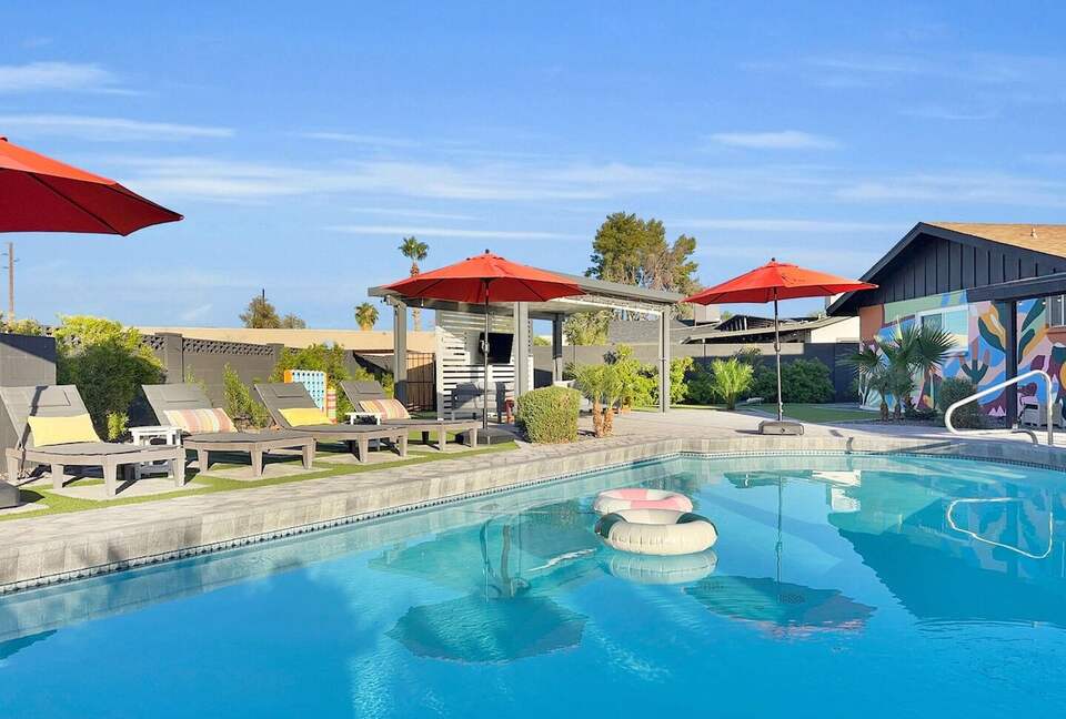 Modern Tempe Retreat with Heated Pool & Designer Backyard - Tempe, Arizona