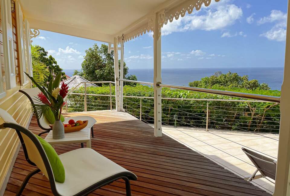 Hillside Elegance with Panoramic Caribbean Views - Colombier, Saint Barthélemy