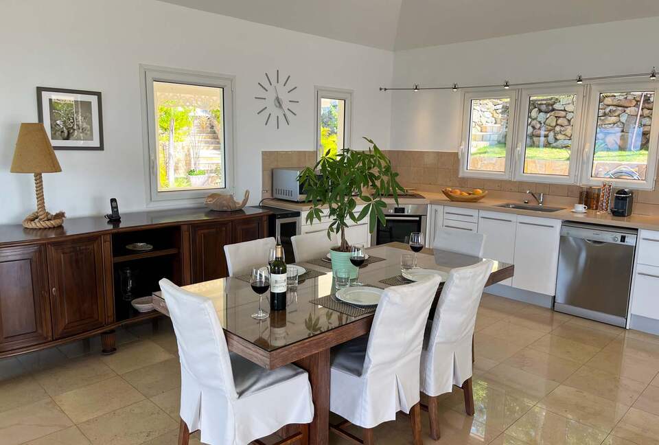 Hillside Elegance with Panoramic Caribbean Views - Colombier, Saint Barthélemy