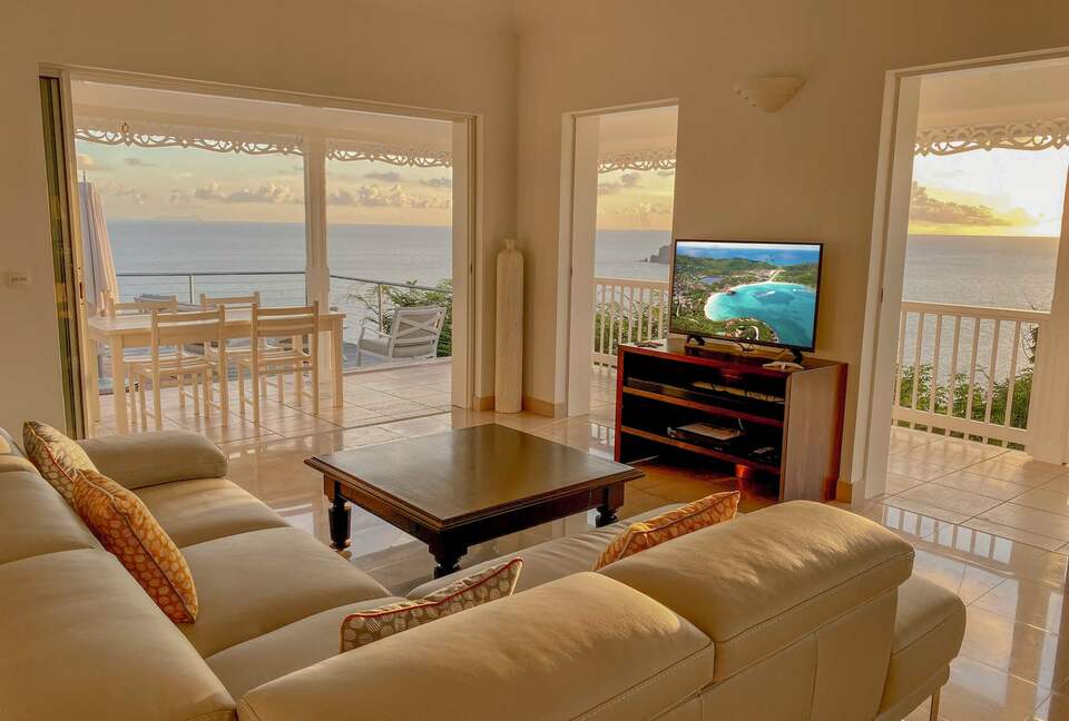 Hillside Elegance with Panoramic Caribbean Views - Colombier, Saint Barthélemy