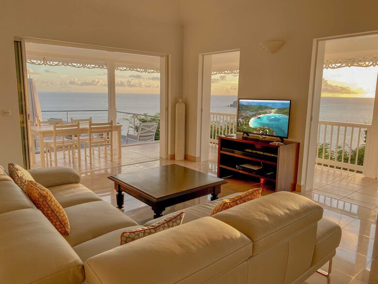 Hillside Elegance with Panoramic Caribbean Views - Colombier, Saint Barthélemy