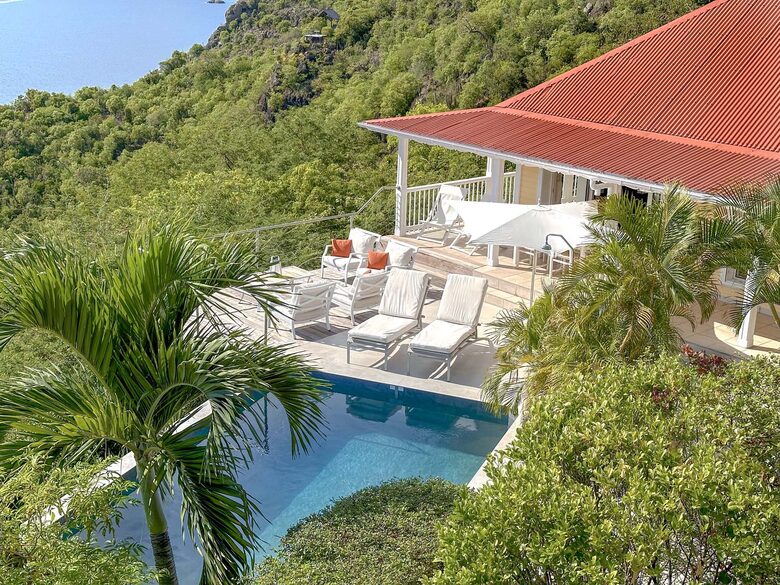 Hillside Elegance with Panoramic Caribbean Views - Colombier, Saint Barthélemy