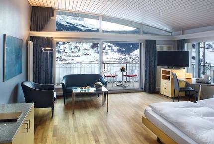 Executive Twin Room at the Hotel Belvedere - Grindelwald, Switzerland