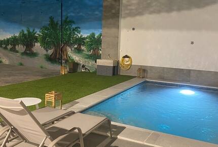 Charming Casa with Garden & Pool - Santa Olalla, Spain