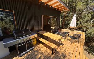 Cozy Forest Cabin Steps from Epulafquen Beach - El Ranco Province, Chile