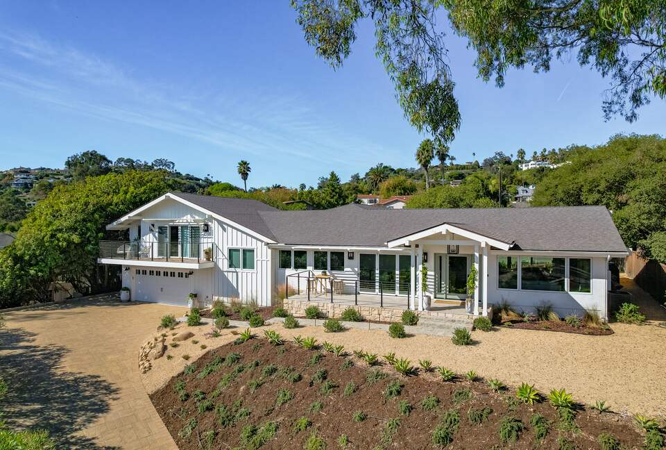 Modern Mesa Retreat with Ocean, Mountain & Garden Views - Santa Barbara, California