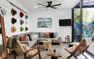 Contemporary Tulum Retreat Near the Ruins with Private Rooftop Pool - Tulum, Mexico