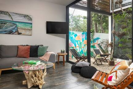 Contemporary Tulum Retreat Near the Ruins with Private Rooftop Pool - Tulum, Mexico