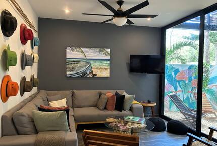 Contemporary Tulum Retreat Near the Ruins with Private Rooftop Pool - Tulum, Mexico