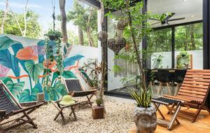 Contemporary Tulum Retreat Near the Ruins with Private Rooftop Pool - Tulum, Mexico