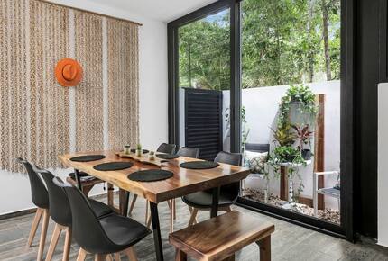 Contemporary Tulum Retreat Near the Ruins with Private Rooftop Pool - Tulum, Mexico