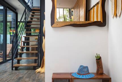 Contemporary Tulum Retreat Near the Ruins with Private Rooftop Pool - Tulum, Mexico