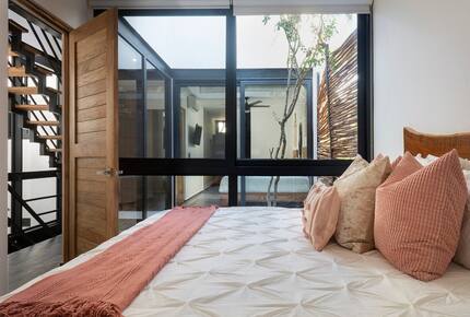 Contemporary Tulum Retreat Near the Ruins with Private Rooftop Pool - Tulum, Mexico