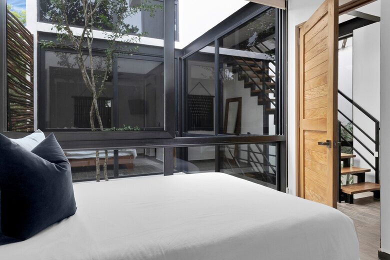 Contemporary Tulum Retreat Near the Ruins with Private Rooftop Pool - Tulum, Mexico