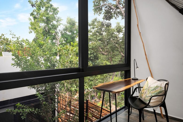 Contemporary Tulum Retreat Near the Ruins with Private Rooftop Pool - Tulum, Mexico