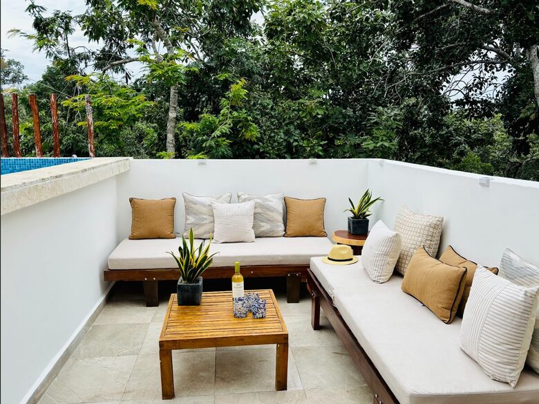 Contemporary Tulum Retreat Near the Ruins with Private Rooftop Pool - Tulum, Mexico