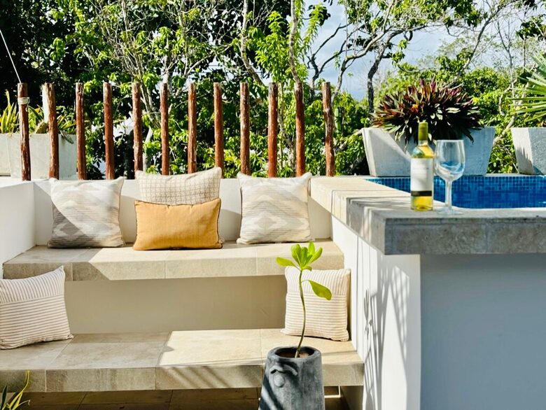 Contemporary Tulum Retreat Near the Ruins with Private Rooftop Pool - Tulum, Mexico