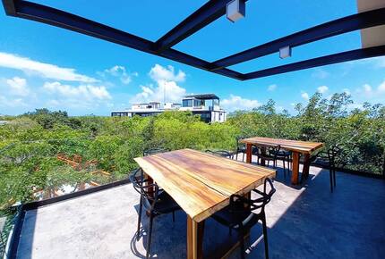 Contemporary Tulum Retreat Near the Ruins with Private Rooftop Pool - Tulum, Mexico